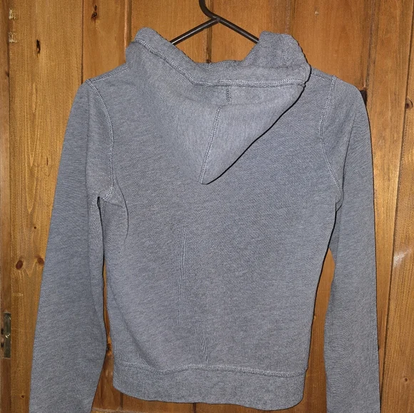 Hollister Gray Women's Hoodie - Picture 4 of 6